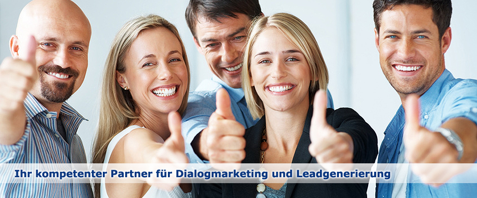 Ihr Partner für Leadgenerierung und Dialogmarketing.